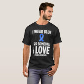 Apraxia Awareness Survivor Love Warrior T-Shirt (Vorne ganz)