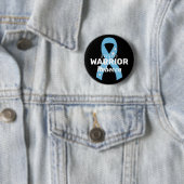 Apraxia Warrior Ribbon Black Button (Beispiel)