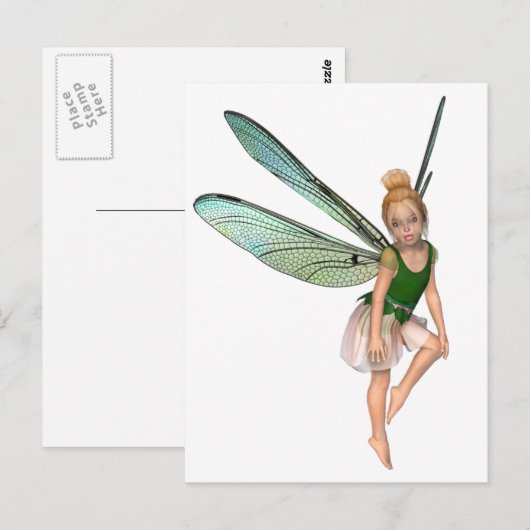 Aprella Fairy Postkarte (Vorne/Hinten)
