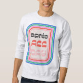 Après 70er Retro Striped Type Sweatshirt