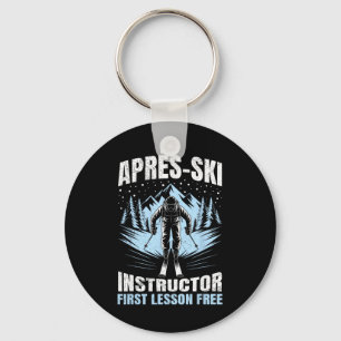 Apres Apres-Ski-Trainer Erste Lektion Kostenlos Sk Schlüsselanhänger