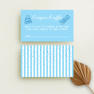 Apres Bebe Apres Ski Baby Shower Windelraffel Begleitkarte