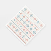 Après Bébé Fair Isle Muster Ski Club Serviette (Ecke)