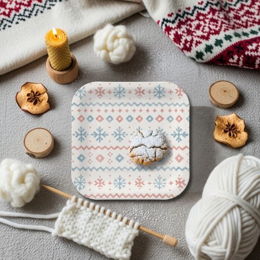 Après Bébé Fair Isle Pattern Ski Club  Pappteller