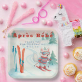 Après Bébé ski Arctic Fox Pappteller (Party)