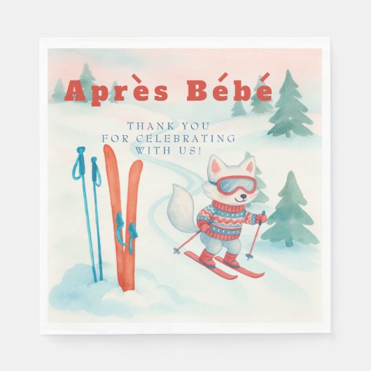 Après Bébé ski Arctic Fox Serviette (Vorderseite)