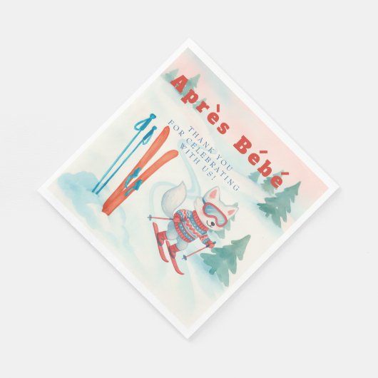 Après Bébé ski Arctic Fox Serviette (Ecke)