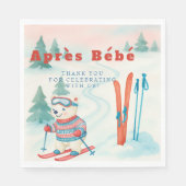 Après Bébé ski Polar Bear Serviette (Vorderseite)