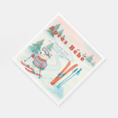Après Bébé Skipolarbär Serviette (Ecke)