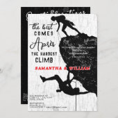 Après Climb Rock Klettersteig Gemeinsamer Bach Einladung (Vorne/Hinten)