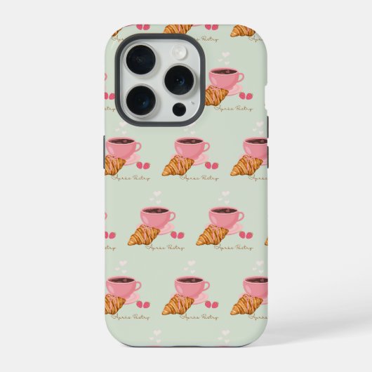 Après Gebäck Süß iPhone Hülle (Rückseite)