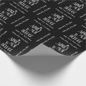 Apres Moi Le Deluge - lustiger Ruhestand Geschenkpapier (Ecke)