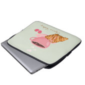 Après Pastry Niedlich Laptopschutzhülle (Vorne Knopf)