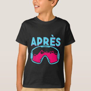 Après, Retro-Skibrille Vintage 80er 90er Skifahren T-Shirt