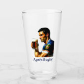 Aprés Rugby Drinking Glass Glas (Vorderseite)
