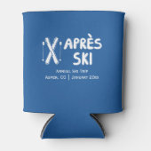 Apres Ski Annual Family Friend Ski Trip Name Dosenkühler (Vorderseite)