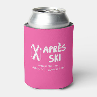 Apres Ski Annual Family Friend Ski Trip Name Dosenkühler