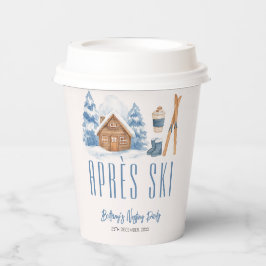 Apres Ski Baby Dusche Winter Nesting Party Pappbecher