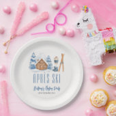 Apres Ski Baby Dusche Winter Nesting Party Pappteller (Party)