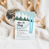 Apres Ski Birthday Einladung