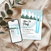Apres Ski Birthday Einladung