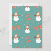 Après Ski Birthday Party Einladung (Rückseite)