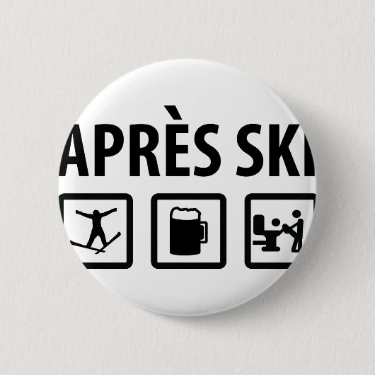 apres Ski Button (Vorderseite)