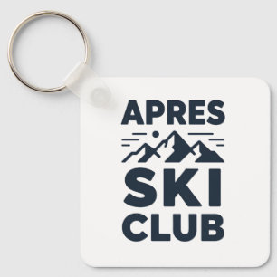 Apres Ski Club Berglogo - Maßgeschneiderter Herren Schlüsselanhänger