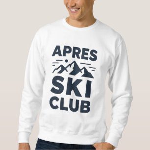 Apres Ski Club Berglogo - Maßgeschneiderter Herren Sweatshirt