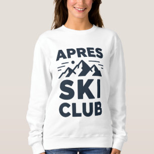 Apres Ski Club Berglogo - Maßgeschneiderter Herren Sweatshirt