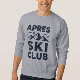 Apres Ski Club Berglogo - Maßgeschneiderter Herren Sweatshirt
