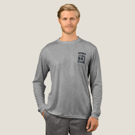 Apres Ski Club Berglogo - Maßgeschneiderter Herren Tri-Blend Shirt