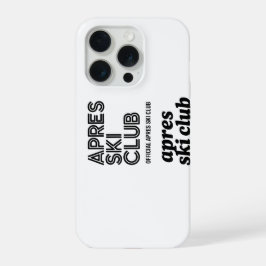 Apres Ski Club Coffee Mug – Winter Ski Lover Gift iPhone 15 Pro Hülle