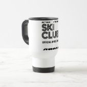 Apres Ski Club Coffee Mug – Winter Ski Lover Gift Reisebecher (Vorderseite Links)