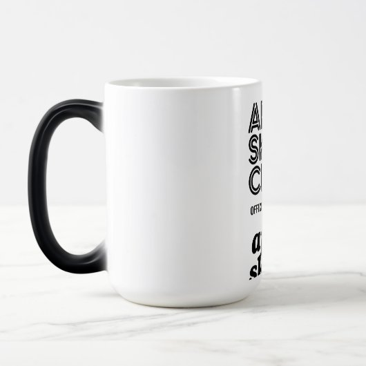Apres Ski Club Coffee Mug – Winter Ski Lover Gift Verwandlungstasse (Links)
