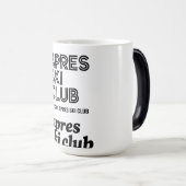 Apres Ski Club Coffee Mug – Winter Ski Lover Gift Verwandlungstasse (VorderseiteRechts)