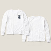 Apres Ski Club Mountain Logo - Custom Mens Winter  (Design Vorderseite & Rückseite)