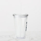 Apres Ski Club Mountain Logo - Custom Mens Winter  Acryltrinkbecher (Rechts)