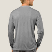 Apres Ski Club Mountain Logo - Custom Mens Winter  Tri-Blend Shirt (Rückseite)