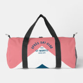 Après Ski Club Retro Rosa Navy Monogram Duffle Bag (Vorderseite)