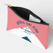 Après Ski Club Rosa Navy Retro Style Winter Zubehörtasche (Offen)