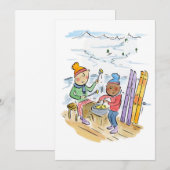 Apres Ski Einladung (Vorne/Hinten)
