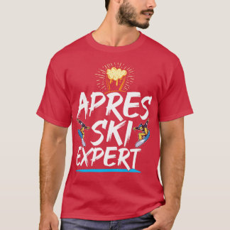 Apres Ski Experte Skifahren T-Shirt