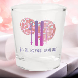 Apres Ski Funny Birthday Schnapsglas