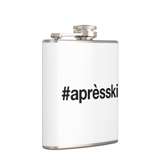 APRES SKI Hashtag Flachmann (Rechts)
