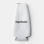 APRES SKI Hashtag Flaschenkühler (Vorderseite)