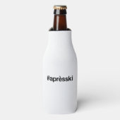 APRES SKI Hashtag Flaschenkühler (Flaschenvorderseite)