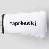 APRES SKI Hashtag Golf Headcover (Vorderseite)