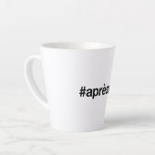APRES SKI Hashtag Milchtasse (Linke Ecke)