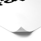 APRES SKI Hashtag Poster (Ecke)